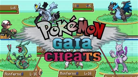 cheats for pokemon gaia